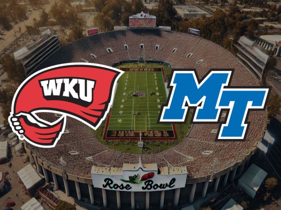 Western Kentucky Hilltoppers at Middle Tennessee Blue Raiders Football